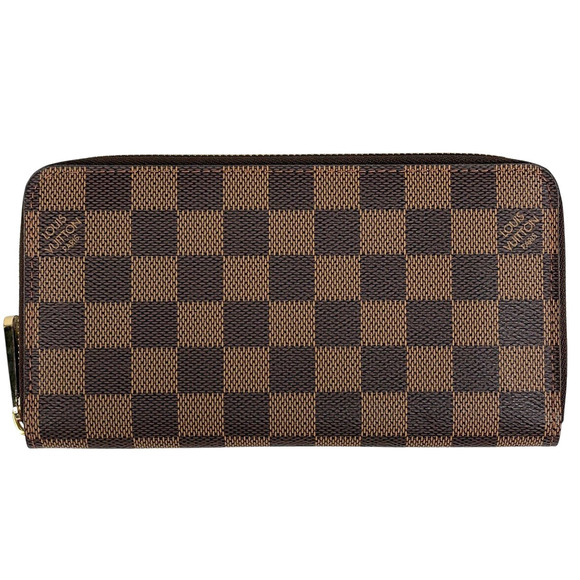 Louis Vuitton Handbags - Louis Vuitton Zippy Wallet Round Zip Long Damier Brown